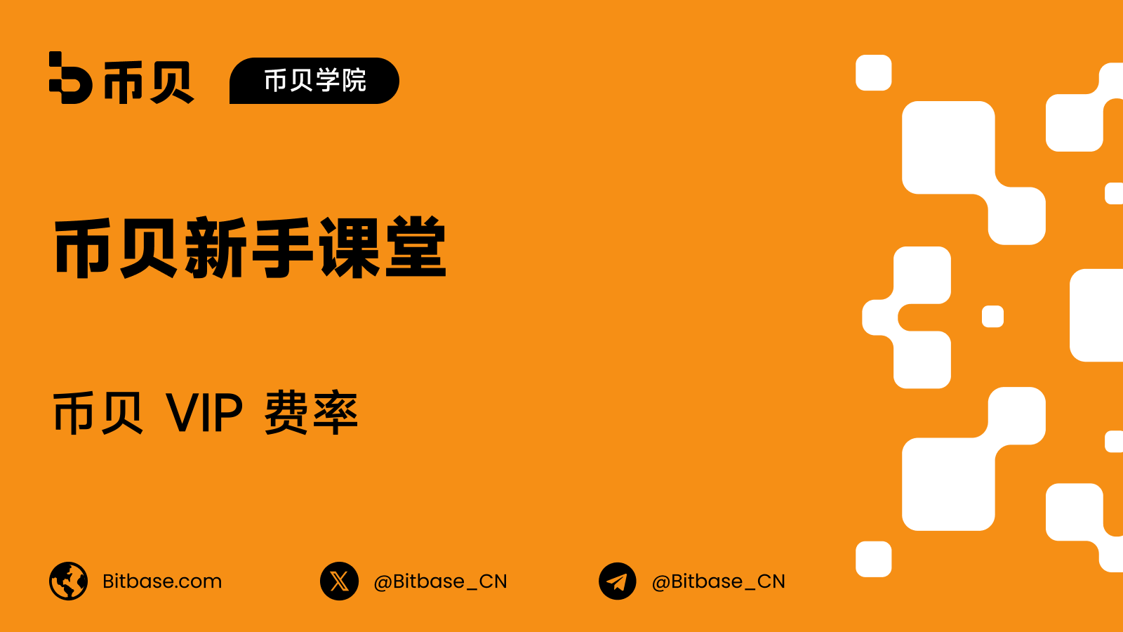 币贝 VIP 费率：等级怎么算出来的，每一档各是多少