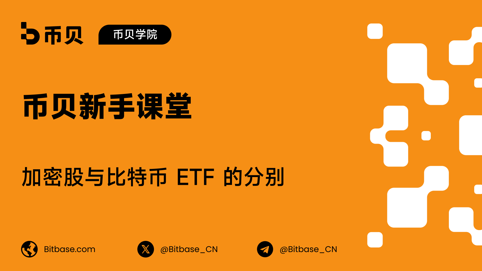 加密股 vs 比特币 ETF：买到的是一门生意，还是一个价格？