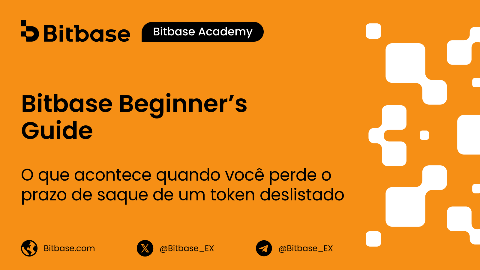 O que acontece quando você perde o prazo de saque de um token deslistado