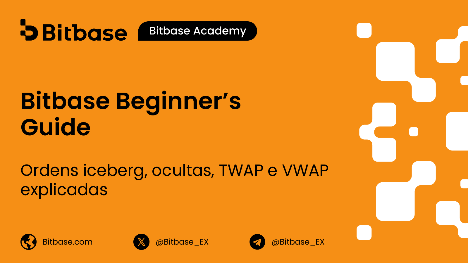 Ordens iceberg, ocultas, TWAP e VWAP explicadas
