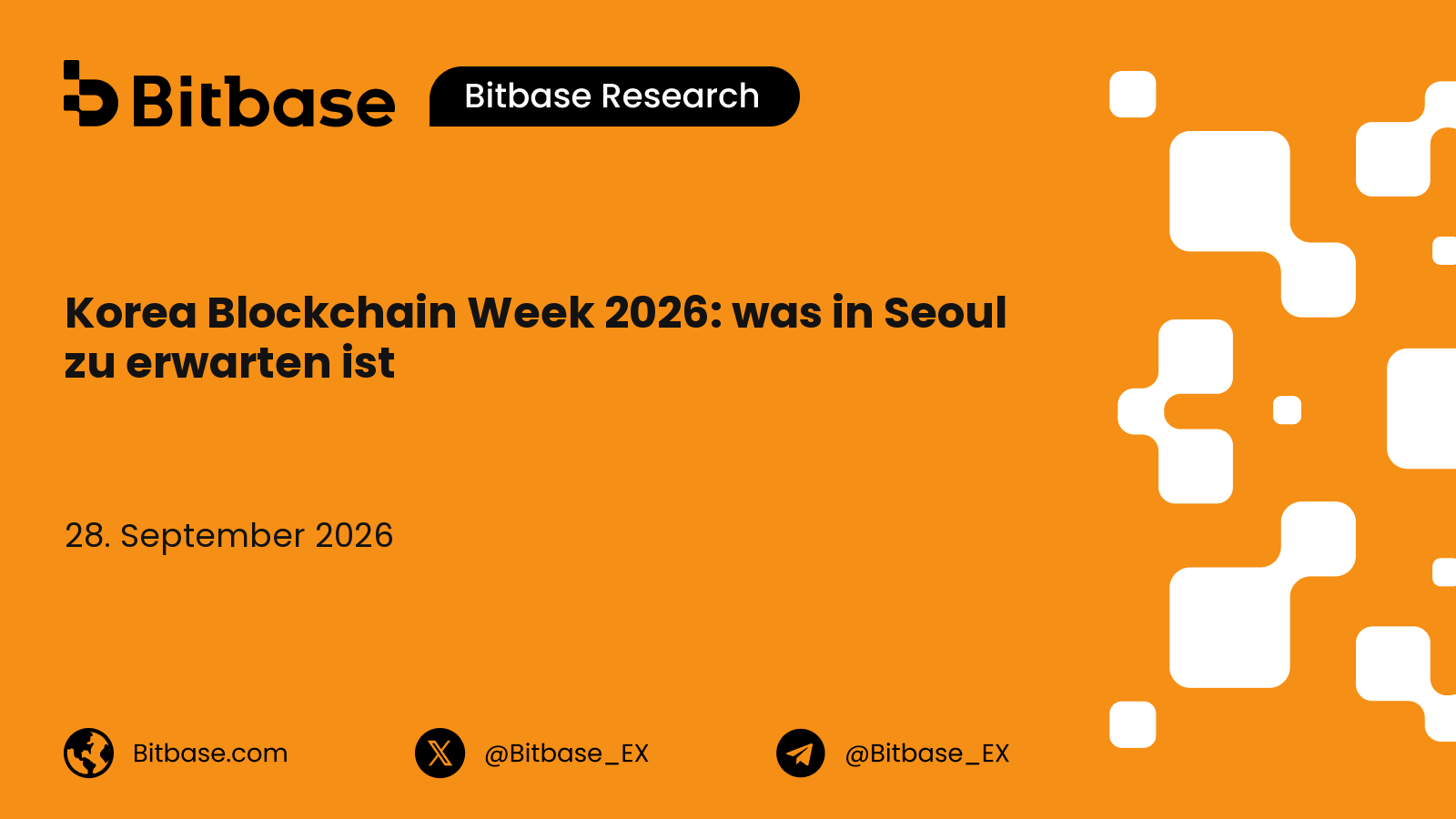 Korea Blockchain Week 2026: was in Seoul zu erwarten ist – Termine, Sprecher und Tickets