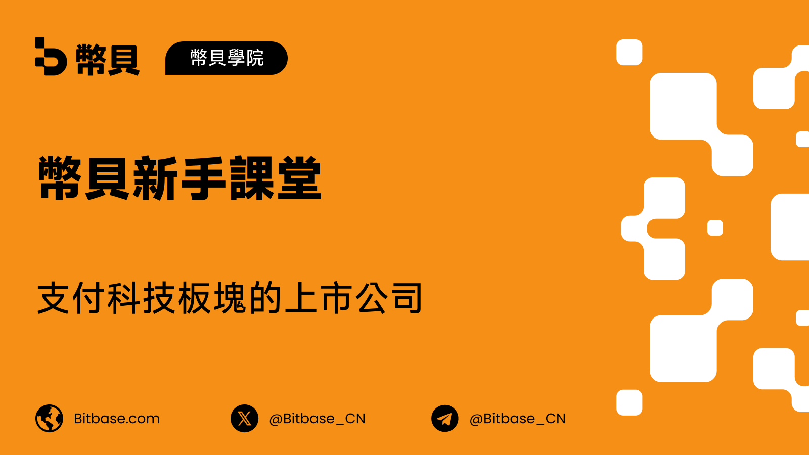 支付科技股：商業模式與參與方式